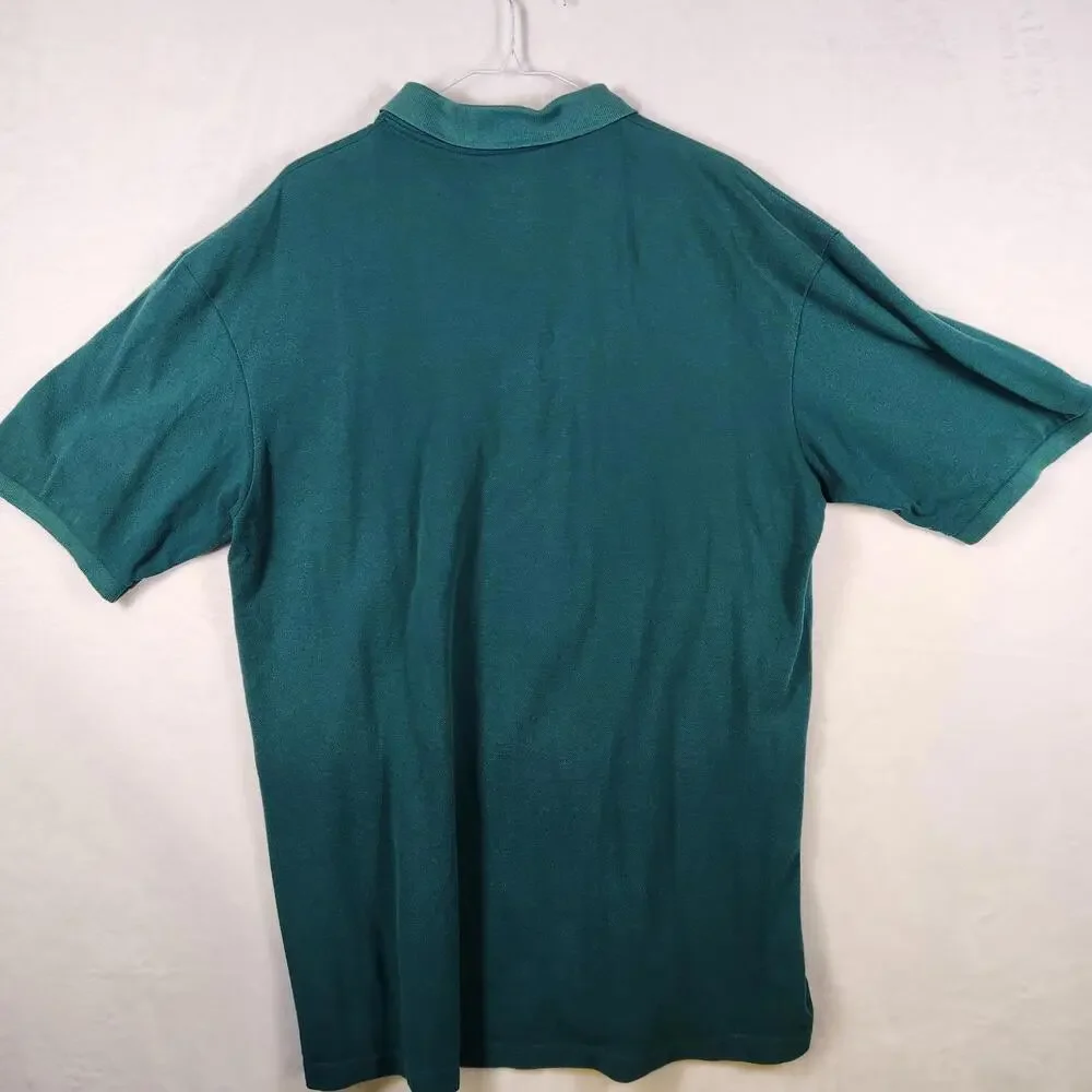 Polo by Ralph Lauren‎ Collared Short Sleeve Polo Shirt Adult Mens Size L Green